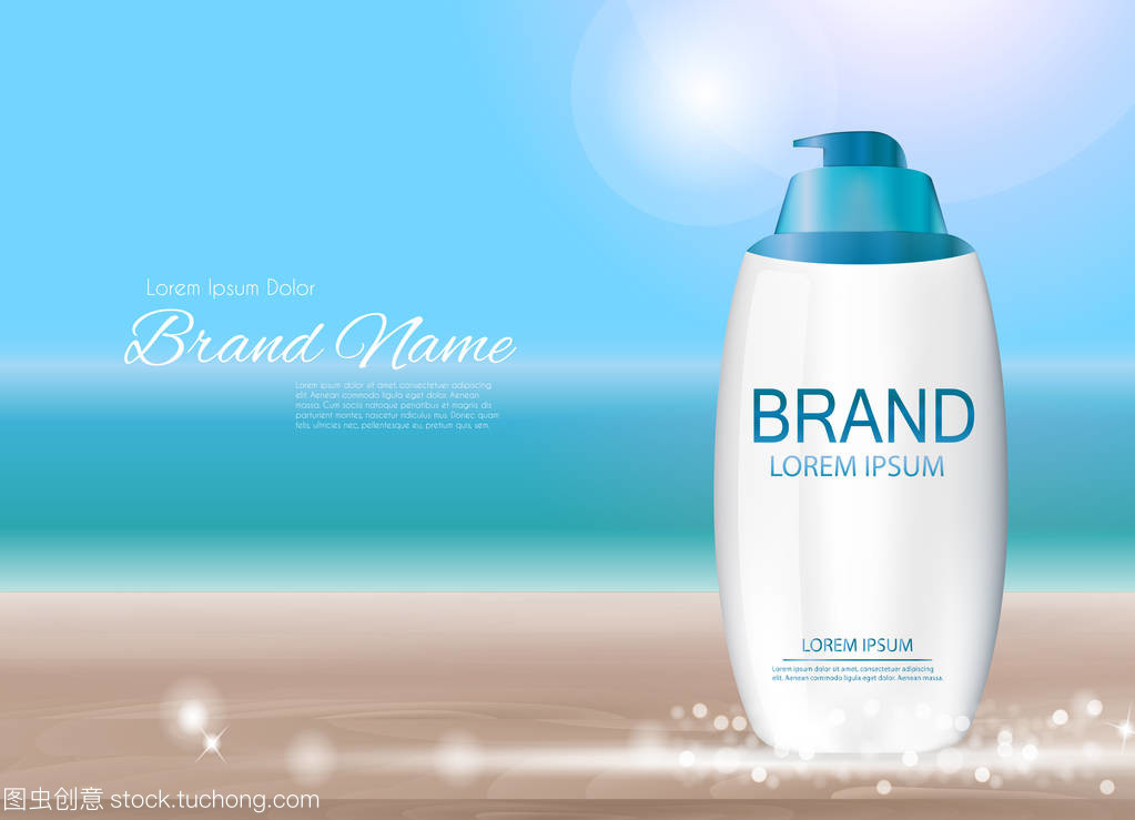 未來美肌 3D現實載體插畫在化妝品廣告與雜志設計中的革新應用